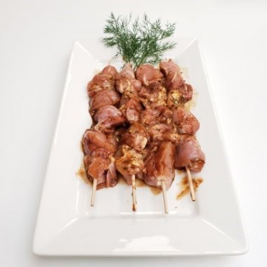 Marinated Chicken Shish Kabobs Dark Meat